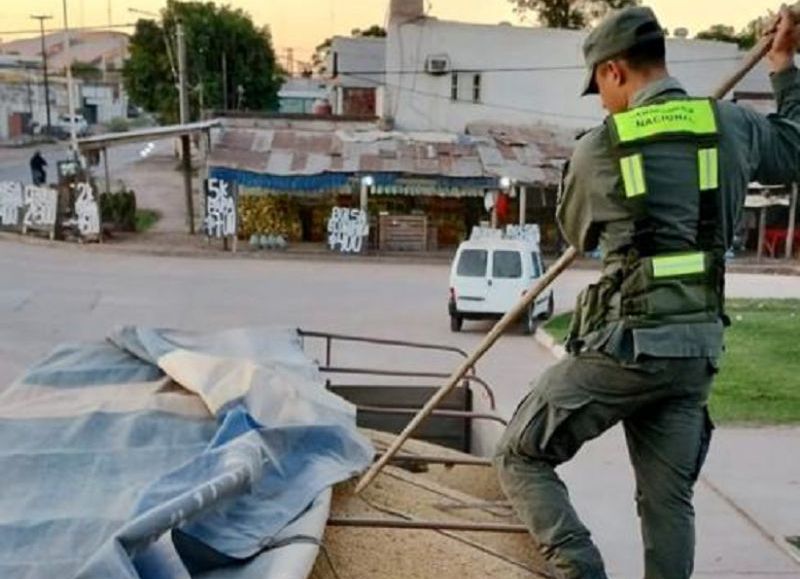 Secuestraron Toneladas De Granos De Soja En S Enz Pe A