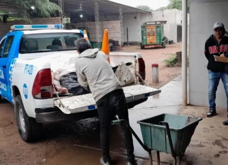 Secuestraron más de 150 kilos de carne no apta para consumo en Sáenz Peña