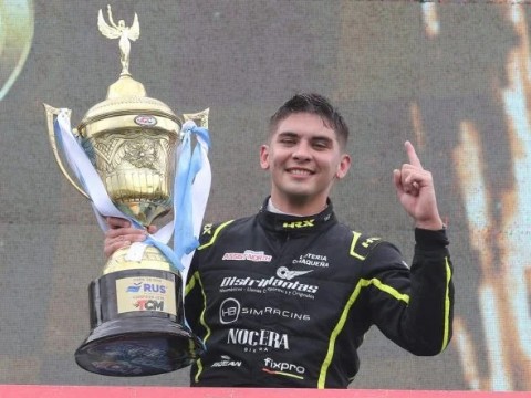 Lucas Carabajal se consagró campeón del TC Mouras