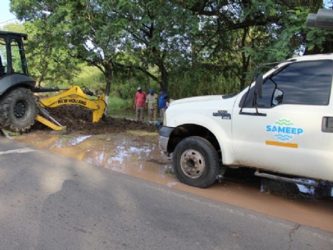 Un rayo afectó la Estación de Bombeo de Sameep en La Escondida
