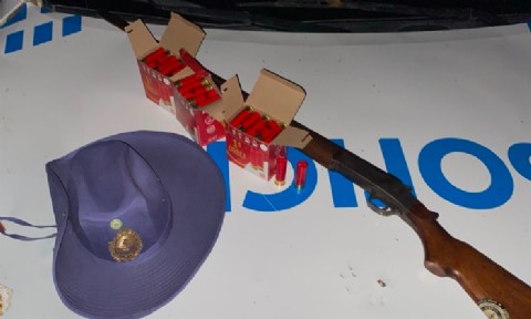 Secuestraron una escopeta y 77 municiones en un control rural de Charadai