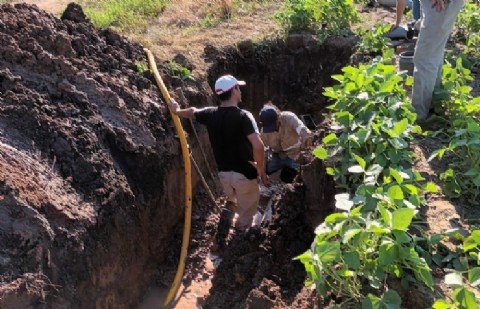 Tras una rápida intervención, se restableció el suministro de agua en San Bernardo