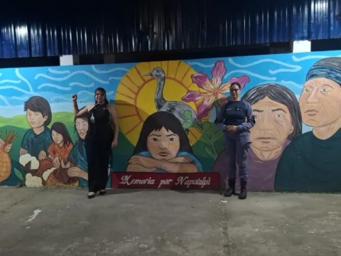 Un mural para la memoria: Colonia Aborigen honra a las víctimas de Napalpí