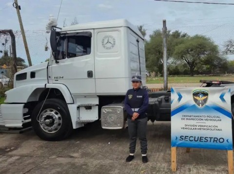 Secuestraron un camión buscado por estafa y una moto robada desde 2025 en Resistencia