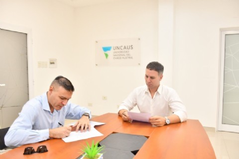 UNCAUS realizó un acuerdo académico con la UEGP “San Roque” de Sáenz Peña