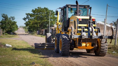 La Municipalidad de Barranqueras concretó tareas viales en el barrio San Cayetano