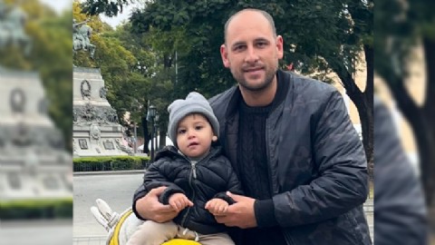 Felipe inicia su traslado para comenzar su tratamiento en el hospital Garrahan