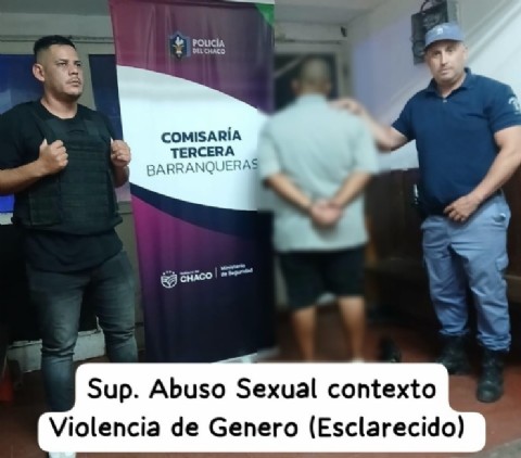 Barranqueras: detuvieron a un hombre que se atrincheró con sus hijos tras ser denunciado por abuso y violencia de género