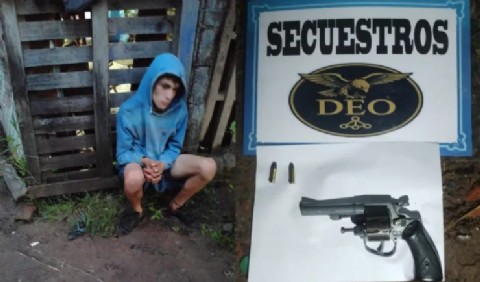 Resistencia: detuvieron a un joven de 17 años que iba armado por Villa Prosperidad