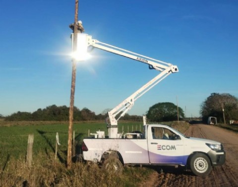 Ecom Chaco avanza en la reparación del tendido de fibra óptica en el norte de la provincia