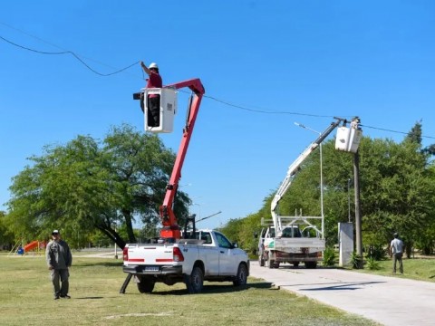El municipio de Sáenz Peña instaló la cámara de seguridad 1000