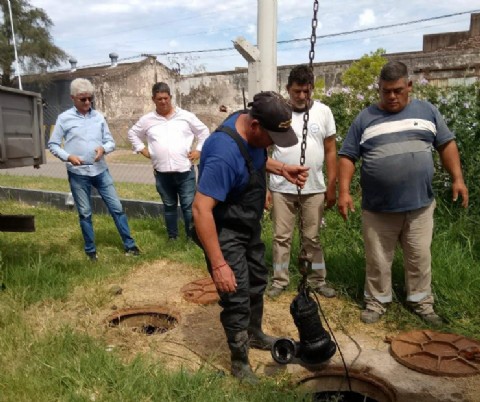 Sameep instaló nueva bomba en pozo cloacal de Sáenz Peña