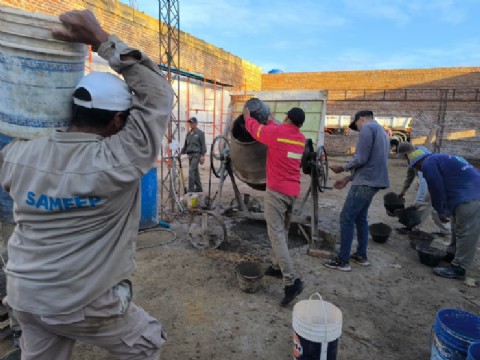 Laguna Blanca avanza con obras históricas financiadas con fondos municipales