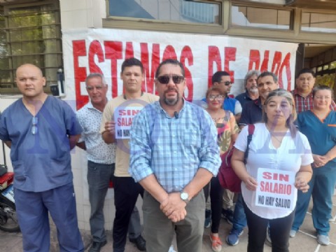 Trabajadores del sanatorio Güemes realizaron un paro “por falta de pago de los salarios”
