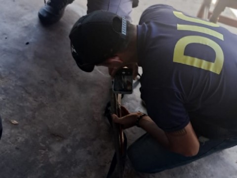 Secuestraron una escopeta en un allanamiento en Ciervo Petiso