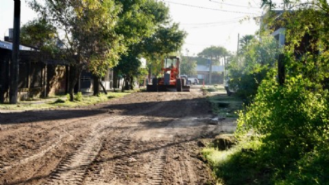 El municipio de Barranqueras avanza en el mejoramiento de calles