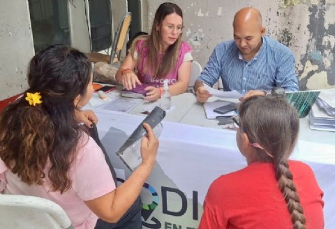 Nuevo operativo de abordaje territorial de salud en Presidencia de la Plaza