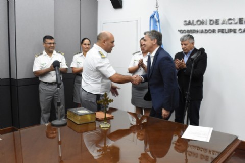 Zdero puso en funciones a las nuevas autoridades del Servicio Penitenciario Provincial