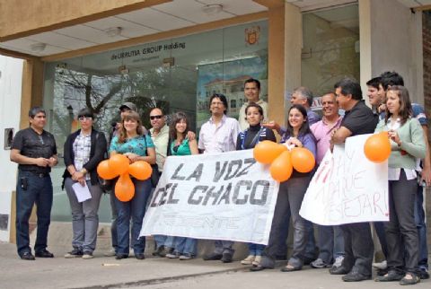 El diario La Voz del Chaco otra vez en lucha