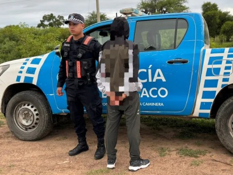 Detuvieron en Villa Río Bermejito a un homicida prófugo hace siete años
