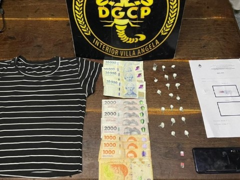 Una mujer fue detenida e incautaron drogas en Coronel Du Graty