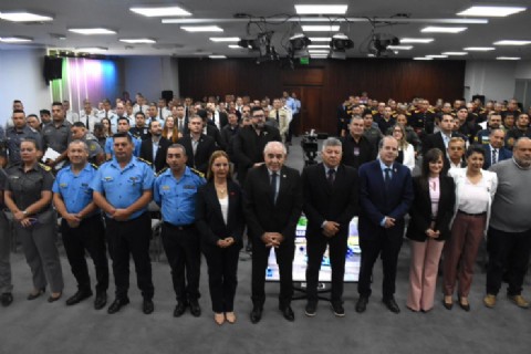 La provincia puso en marcha el Curso Avanzado en la Lucha contra el Narcotráfico