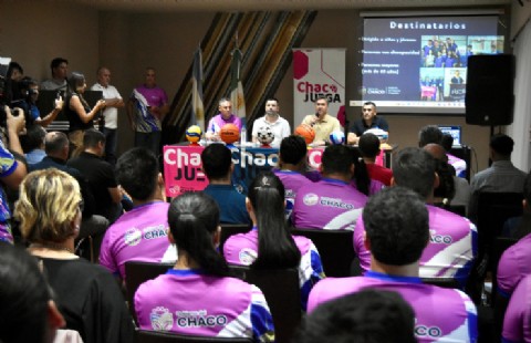 El gobernador Zdero lanzó la tercera edición de Chaco Juega desde Sáenz Peña