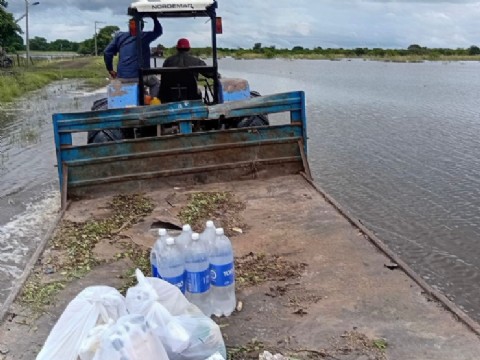 El Gobierno provincial refuerza la asistencia integral en zonas afectadas por las precipitaciones