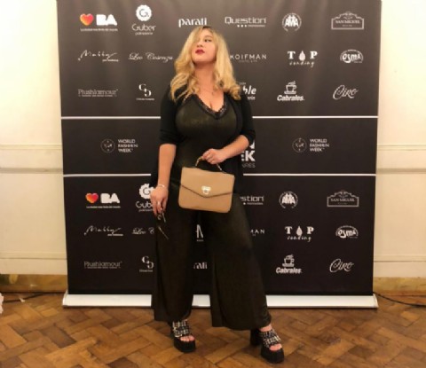 VIDEO | Del Chaco a la pasarela nacional: Verónica Álvarez dijo presente en el Fashion Week Argentina