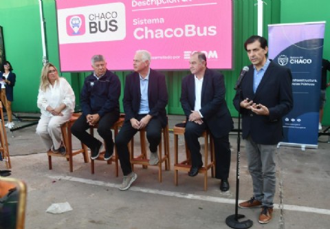 El Gobierno provincial presentó “ChacoBus”, un sistema integral de seguridad, monitoreo y gestión del transporte público