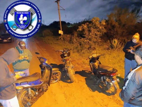 Barranqueras: secuestran dos motocicletas con numeraciones adulteradas
