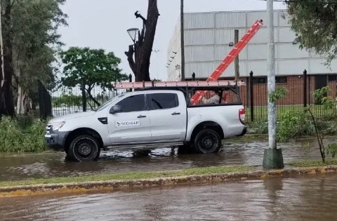 El temporal dejó daños estructurales y Secheep trabaja en la normalización del servicio