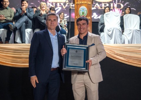 El Gobierno provincial acompañó el 108° aniversario de La Verde
