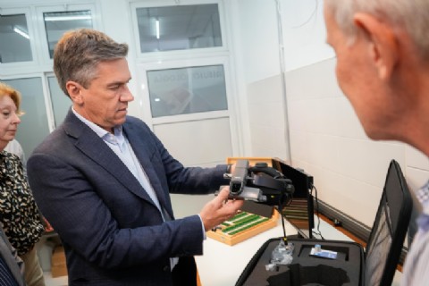 El Gobierno provincial inauguró el nuevo Consultorio Oftalmológico en el hospital “4 de Junio”