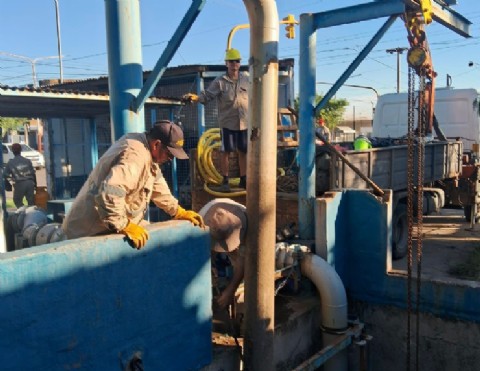Sameep finalizó obras cloacales en el barrio España y mejora el servicio para los vecinos