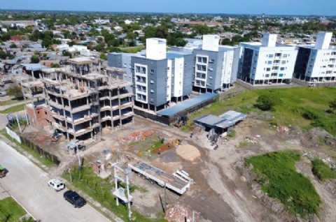 Avanza la construcción del edificio Piacentini en Resistencia