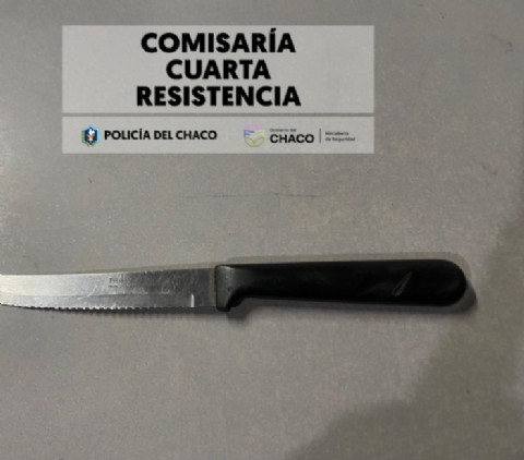 Detuvieron a un joven de 18 años por un ataque con arma blanca en Resistencia