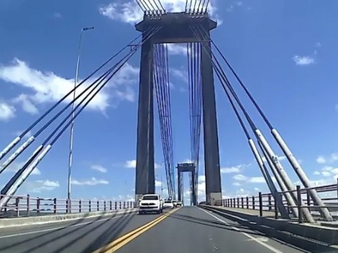 Tras 45 días, finalizaron las obras de mantenimiento en el puente General Belgrano