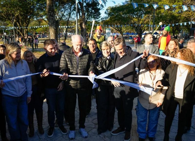 El Gobierno provincial acompañó la inauguración de la renovación del Parque 2 de Febrero de Resistencia