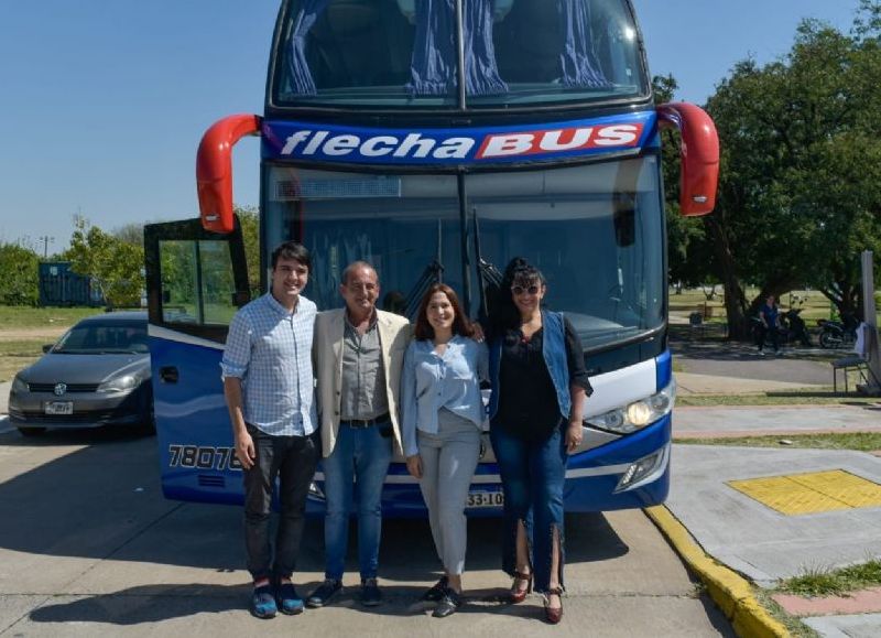 Fundaci n Chaco Solidario renov acuerdo con Flecha Bus para