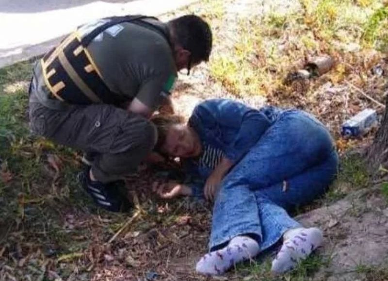 Una mujer cayó de su moto debido a un cable caído en Sáenz Peña