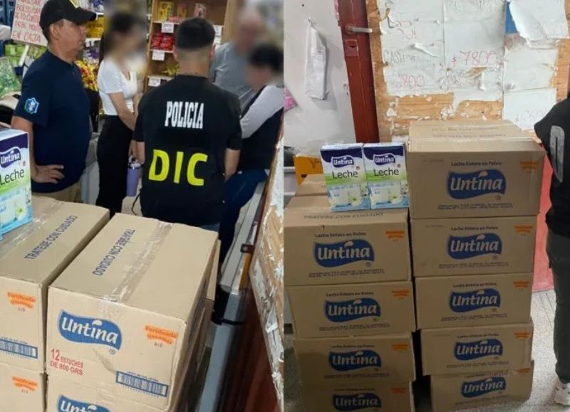 Recuperaron mercadería robada de un depósito del Ministerio de Desarrollo Humano