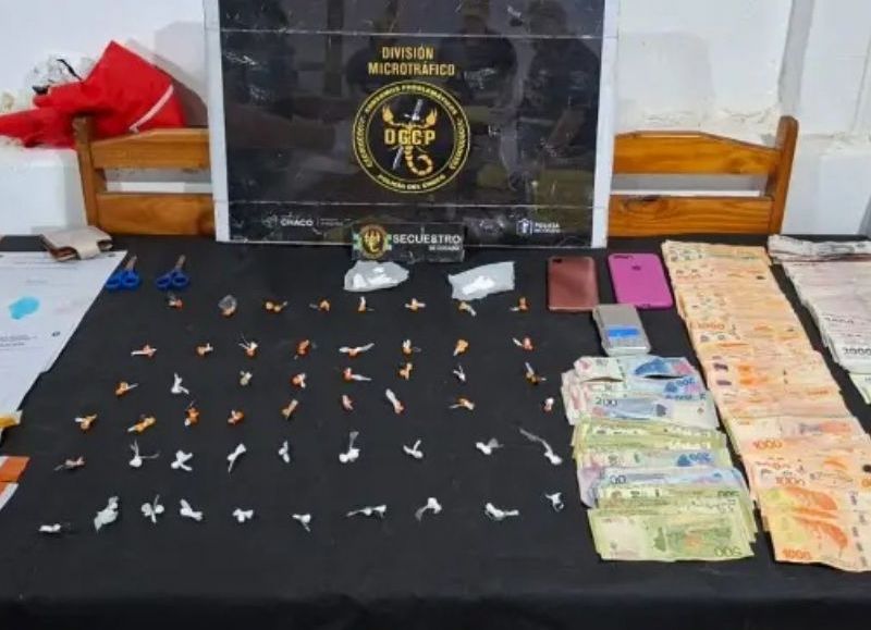 Dos detenidos en “La Favelita” de Resistencia con cocaína lista para la venta