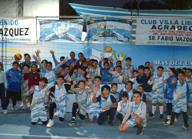 El Gobierno provincial acompaña el crecimiento del club Villa Libertad y destaca su rol de contención social y deportiva