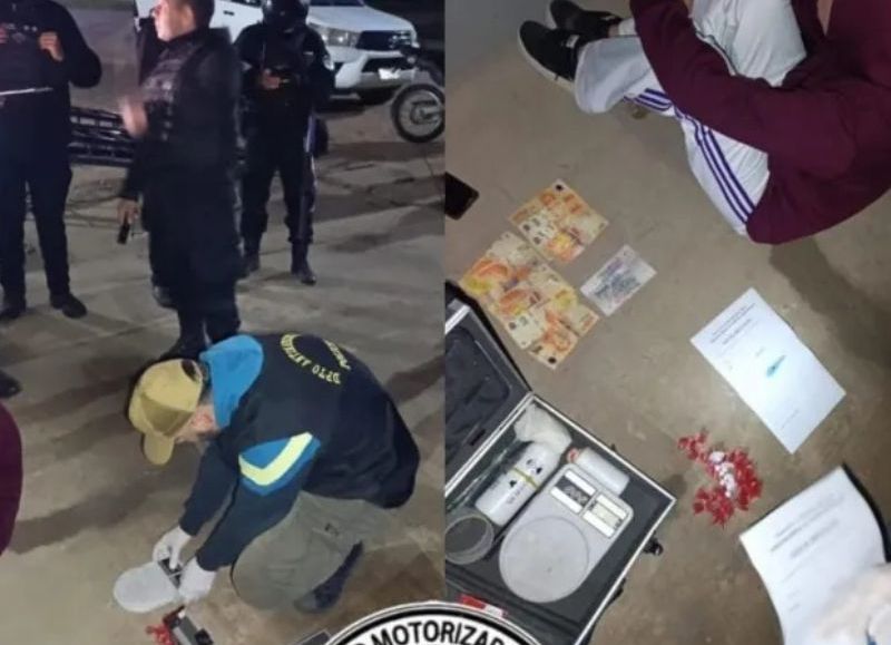 Una joven fue atrapada con 36 dosis de cocaína listas para vender en plena calle de Resistencia
