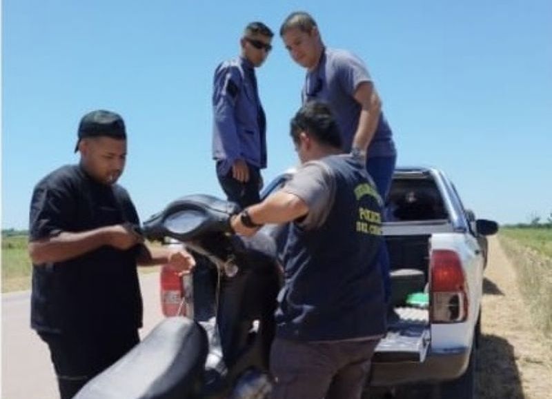 Atraparon a un presunto “motochorro” en Villa Ángela