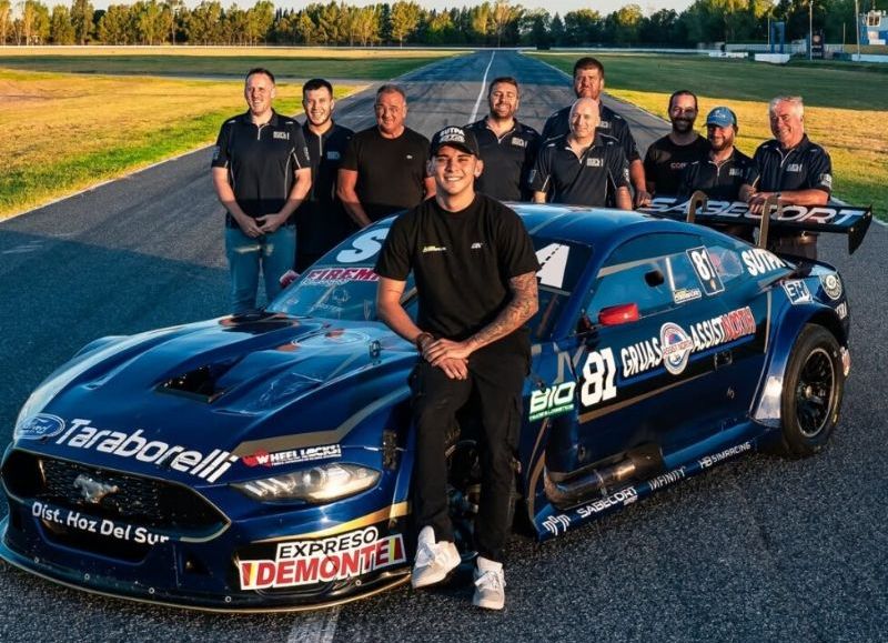 Lucas Carabajal completó un test positivo antes del debut en Turismo Carretera