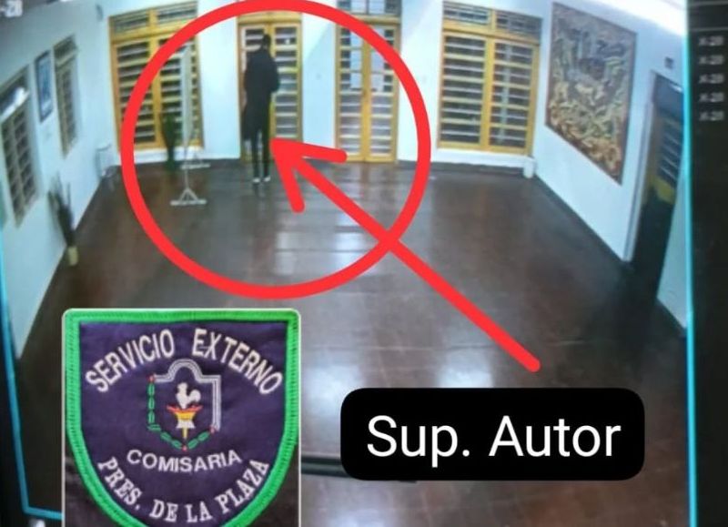 Presidencia de la Plaza: investigan a portero por sustraer mercadería escolar