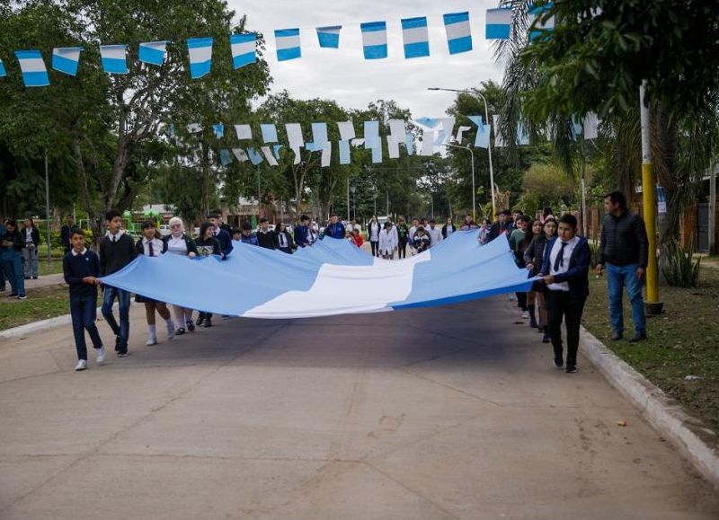 El D a de la Bandera desde Ciervo Petiso