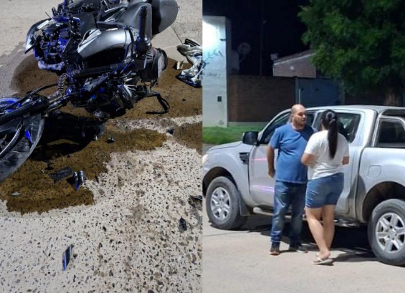 Un motociclista falleció tras ser embestido con una camioneta por la hija de 14 años de una concejal